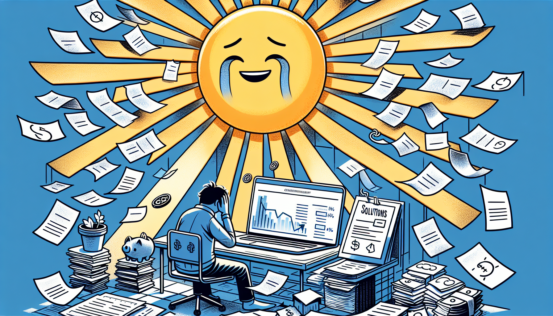 how to handle financial stress