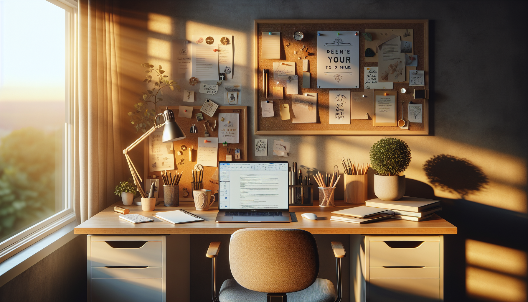 organize your workspace
